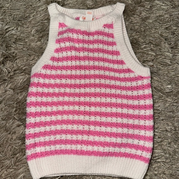 Cat & Jack toddler girl knit sweater tank! - Picture 1 of 2